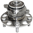 Rear, Driver or Passenger Side Wheel Hub, With Bearing, 5 x 4.5 in. Bolt Pattern