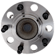 Rear, Driver or Passenger Side Wheel Hub, With Bearing, With Sensor, 5 x 4.5 in. Bolt Pattern
