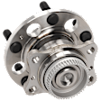 Rear, Driver or Passenger Side Wheel Hub, With Bearing, 5 x 4.5 in. Bolt Pattern