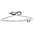 Sedan Front, Driver Side Power Window Regulator, With Motor