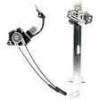 Front, Passenger Side Power Window Regulator, With Motor