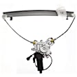 2000 Hyundai Elantra - Front, Driver Side Power Window Regulator, With Motor