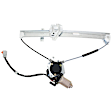 Front, Passenger Side Power Window Regulator, With Motor