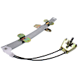 Sedan Front, Passenger Side Manual Window Regulator, Without Motor
