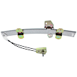 Sedan Front, Passenger Side Manual Window Regulator, Without Motor