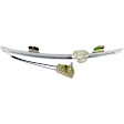 Sedan Front, Driver Side Manual Window Regulator, Without Motor