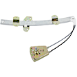 Sedan Front, Driver Side Manual Window Regulator, Without Motor