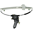 Front, Passenger Side Power Window Regulator, With Motor