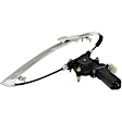 Front, Passenger Side Power Window Regulator, With Motor