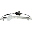 Front, Passenger Side Power Window Regulator, With Motor