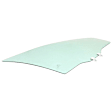 1996-2000 Honda Civic - Front, Passenger Side Door Glass, Green Tint, 4-Door, Sedan, Replaces NAGS No. FD05577 GTYN