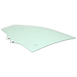 Front, Driver Side Door Glass, Green Tint, 4-Door, Sedan, Replaces NAGS No. FD05578 GTYN