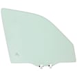 Front, Driver Side Door Glass, Green Tint, 4-Door, Sedan, Replaces NAGS No. FD05578 GTYN