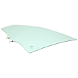 Front, Driver Side Door Glass, Green Tint, With Clips, 4-Door, Sedan, Canada/USA Built Vehicle, Replaces NAGS No. FD21061 GTYN