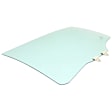 Rear, Driver Side Door Glass, Green Tint, Sedan, Replaces NAGS No. FD21065 GTYN