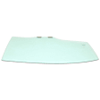 2007 Honda Civic - Rear, Passenger Side Door Glass, 4-Door, Sedan, Green Tint, FD22695 GTYN