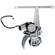2001 Honda Accord - Coupe Rear, Driver Side Power Window Regulator, With Motor