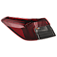 Driver Side, Outer LED Tail Light, With bulb(s), OE Comparable Finish, Sedan