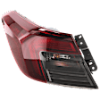 Driver Side, Outer LED Tail Light, With bulb(s), OE Comparable Finish, Sedan