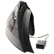 Driver and Passenger Side LED Tail Light, With bulb(s), Clear Lens, Black Interior, Coupe