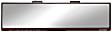 JH939 Rear View Mirror, Wide Angle, Clip-on Type, 3  x 11 in.