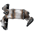 Front Catalytic Converter, Federal EPA Standard, 46-State Legal (Cannot ship to CA, CO, NY or ME), With Integrated Exhaust Manifold, 1.6L Engine