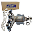 Front Catalytic Converter, 1.7L, 4Cyl, Federal EPA Standard, 46-State Legal (Cannot ship to CA, CO, NY or ME), Direct Replacement Series, Direct Fit