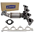 Front Catalytic Converter, 2.0L, 4Cyl, Federal EPA Standard, 46-State Legal (Cannot ship to CA, CO, NY or ME), Direct Replacement Series, Direct Fit