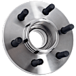 Front, Driver or Passenger Side Wheel Hub, With Bearing, RWD
