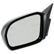2001-2005 Honda Civic - Coupe Driver Side Mirror, Power Adjust, Non-Heated, Non-Folding, Paintable, No Signal Light, Without Memory Recall, No Puddle Light, No Auto-Dimming, No Blind Spot Feature