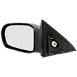 Coupe Driver Side Mirror, Power Adjust, Non-Heated, Non-Folding, Paintable, No Signal Light, No Memory, No Puddle Light, No Auto-Dim, No Blind Spot Feature