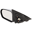 Sedan Driver Side Mirror, Power Adjust, Non-Heated, Non-Folding, Paintable, No Signal Light, No Memory, No Puddle Light, No Auto-Dim, No Blind Spot Feature