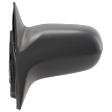 Sedan Driver Side Mirror, Power Adjust, Non-Heated, Non-Folding, Paintable, No Signal Light, No Memory, No Puddle Light, No Auto-Dim, No Blind Spot Feature