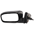 Driver Side Mirror, Manual Adjust, Non-Heated, Manual Folding, Paintable, No Signal Light, No Memory, No Puddle Light, No Auto-Dim, No Blind Spot Feature