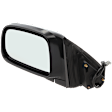 Driver Side Mirror, Power Adjust, Non-Heated, Manual Folding, Paintable, No Signal Light, No Memory, No Puddle Light, No Auto-Dim, No Blind Spot Feature