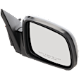 Passenger Side Mirror, Power Adjust, Non-Heated, Manual Folding, Paintable, No Signal Light, No Memory, No Puddle Light, No Auto-Dim, No Blind Spot Feature