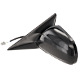 Driver Side Mirror, Power Adjust, Manual Folding, Non-Heated, Paintable, No Signal Light, No Memory, No Puddle Light, No Auto-Dimming, No Blind Spot Feature