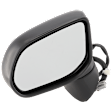 Sedan Driver Side Mirror, Power Adjust, Non-Heated, Manual Folding, Paintable, No Signal Light, No Memory, No Puddle Light, No Auto-Dim, No Blind Spot Feature