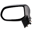 Sedan Driver Side Mirror, Manual Adjust, Non-Heated, Manual Folding, Textured Black, No Signal Light, No Memory, No Puddle Light, No Auto-Dim, No Blind Spot Feature