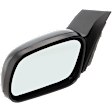 Driver Side Mirror, Manual Adjust, Non-Heated, Non-Folding, Textured Black, No Signal Light, No Memory, No Puddle Light, No Auto-Dim, No Blind Spot Feature