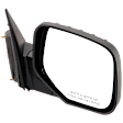 Passenger Side Mirror, Power Adjust, Manual Folding, Non-Heated, Paintable, No Signal Light, No Memory, No Puddle Light, No Auto-Dimming, No Blind Spot Feature