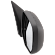 Passenger Side Mirror, Power Adjust, Manual Folding, Non-Heated, Paintable, No Signal Light, No Memory, No Puddle Light, No Auto-Dimming, No Blind Spot Feature