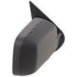 Passenger Side Mirror, Power Adjust, Manual Folding, Non-Heated, Paintable, No Signal Light, No Memory, No Puddle Light, No Auto-Dimming, No Blind Spot Feature
