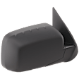 Passenger Side Mirror, Power Adjust, Manual Folding, Non-Heated, Paintable, No Signal Light, No Memory, No Puddle Light, No Auto-Dimming, No Blind Spot Feature