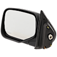 Driver Side Mirror, Power Adjust, Manual Folding, Heated, Paintable, No Signal Light, No Memory, No Puddle Light, No Auto-Dimming, No Blind Spot Feature