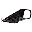 Sedan Passenger Side Mirror, Power Adjust, Heated, Manual Folding, Paintable, In-housing Signal Light, No Memory, No Puddle Light, No Auto-Dim, No Blind Spot Feature