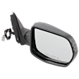 Passenger Side Mirror, Power Adjust, Heated, Manual Folding, Paintable, No Signal Light, No Memory, No Puddle Light, No Auto-Dim, No Blind Spot Feature