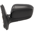 Driver Side Mirror, Power Adjust, Non-Heated, Manual Folding, Paintable, No Signal Light, No Memory, No Puddle Light, No Auto-Dim, No Blind Spot Feature