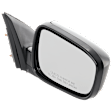Coupe Passenger Side Mirror, Power Adjust, Non-Heated, Manual Folding, Paintable, No Signal Light, No Memory, No Puddle Light, No Auto-Dim, No Blind Spot Feature