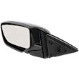 Sedan Driver Side Mirror, Power Adjust, Non-Heated, Manual Folding, Paintable, No Signal Light, No Memory, No Puddle Light, No Auto-Dim, No Blind Spot Feature